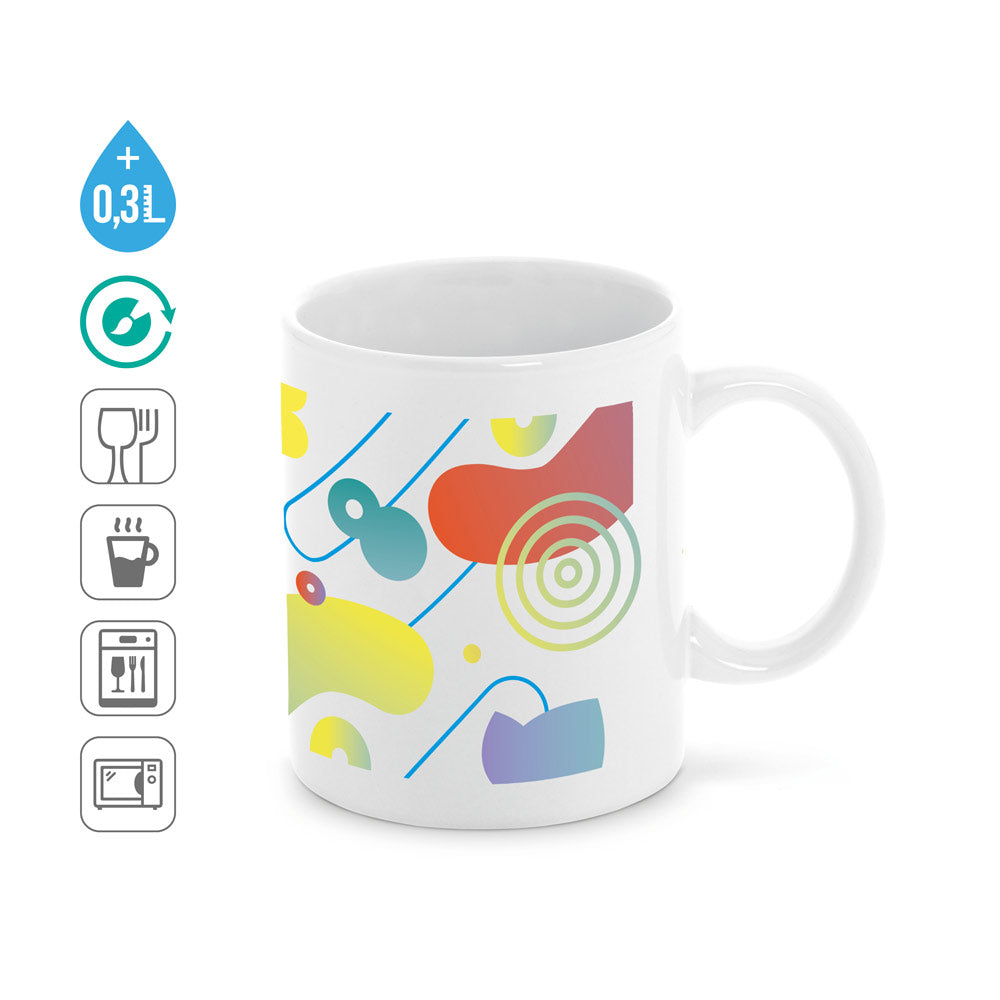 Aniseed. Ceramic Mug Ideal For Sublimation 350 Ml