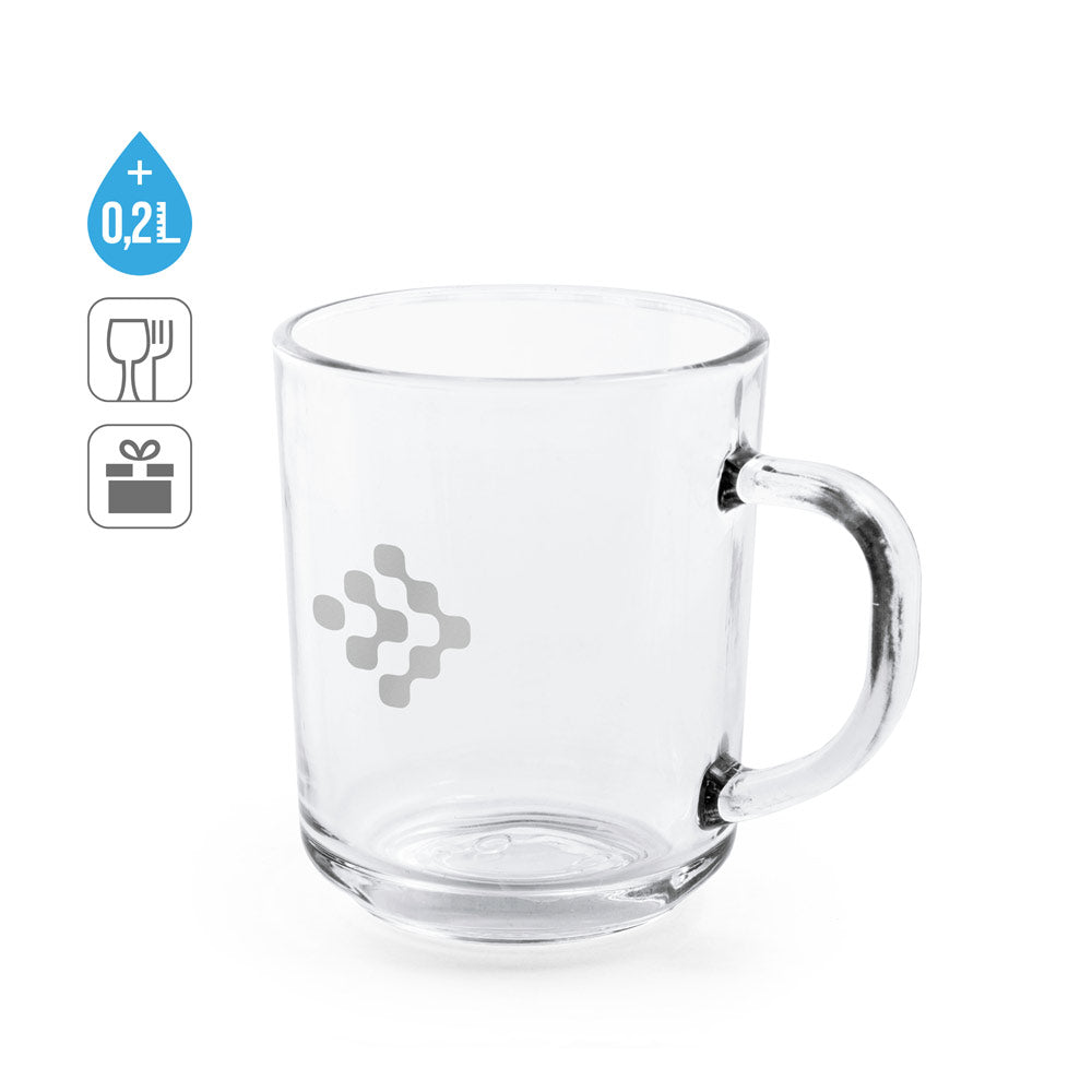 Soffy. Glass Mug 230 Ml
