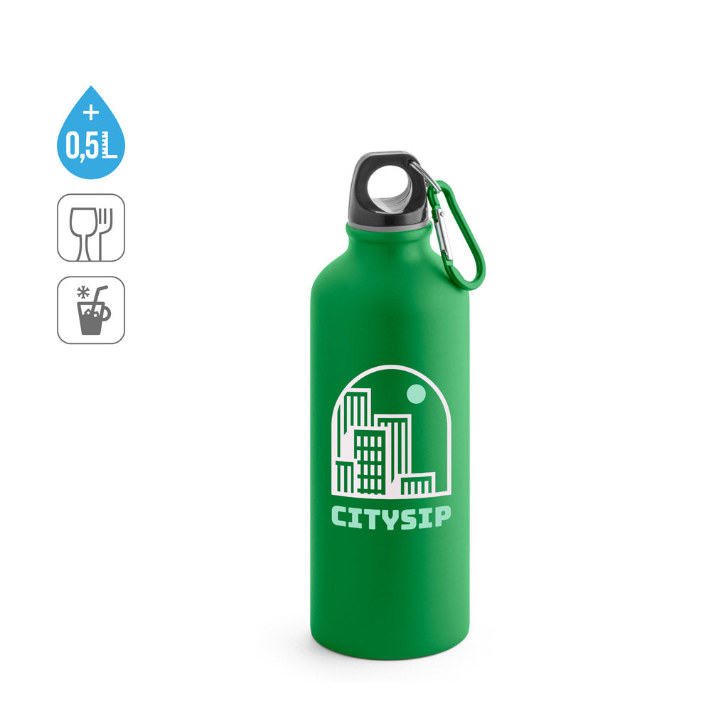 Collina. Aluminium Bottle With Carabiner 540 Ml