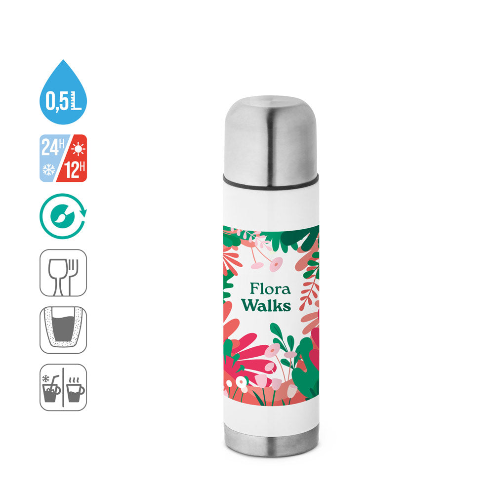 Henderson. Sublimation Stainless Steel Thermos 500 Ml