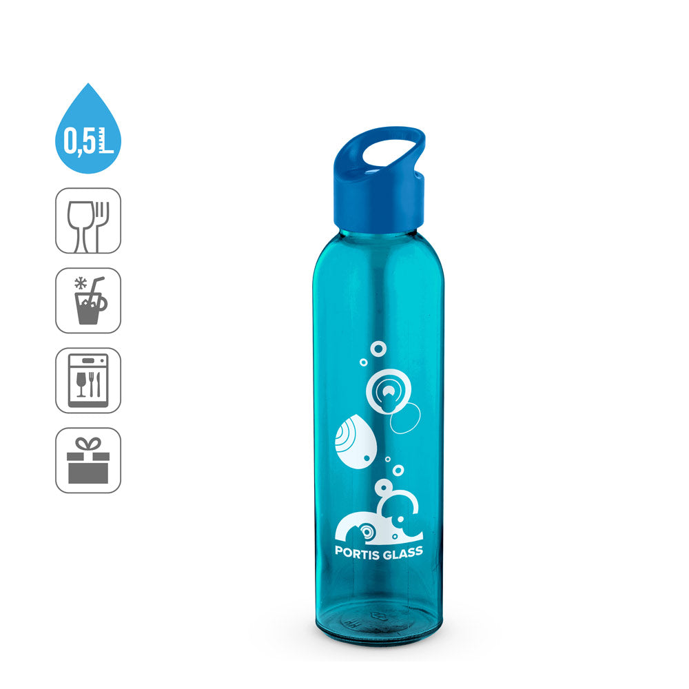 Portis Glass. Glass Bottle With Pp Cap 500 Ml