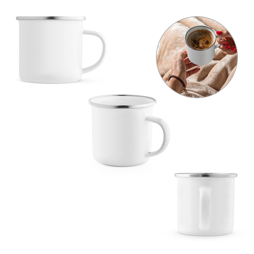 Gotze Sub. 350 Ml Enamel Mug Suitable For Sublimation