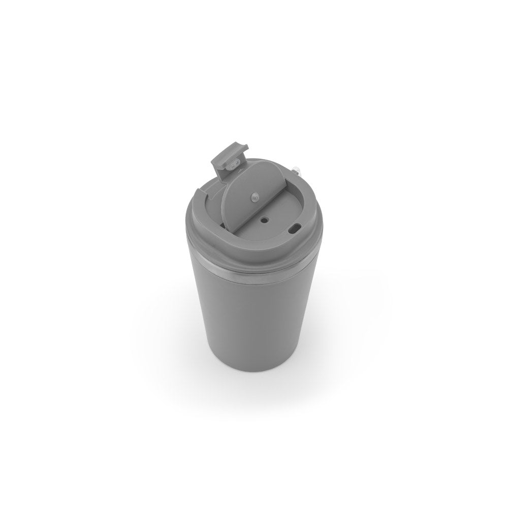Spitz. Stainless Steel Travel Mug (90% Recycled) With Pp Outer Wall And Matte Finish 440 Ml