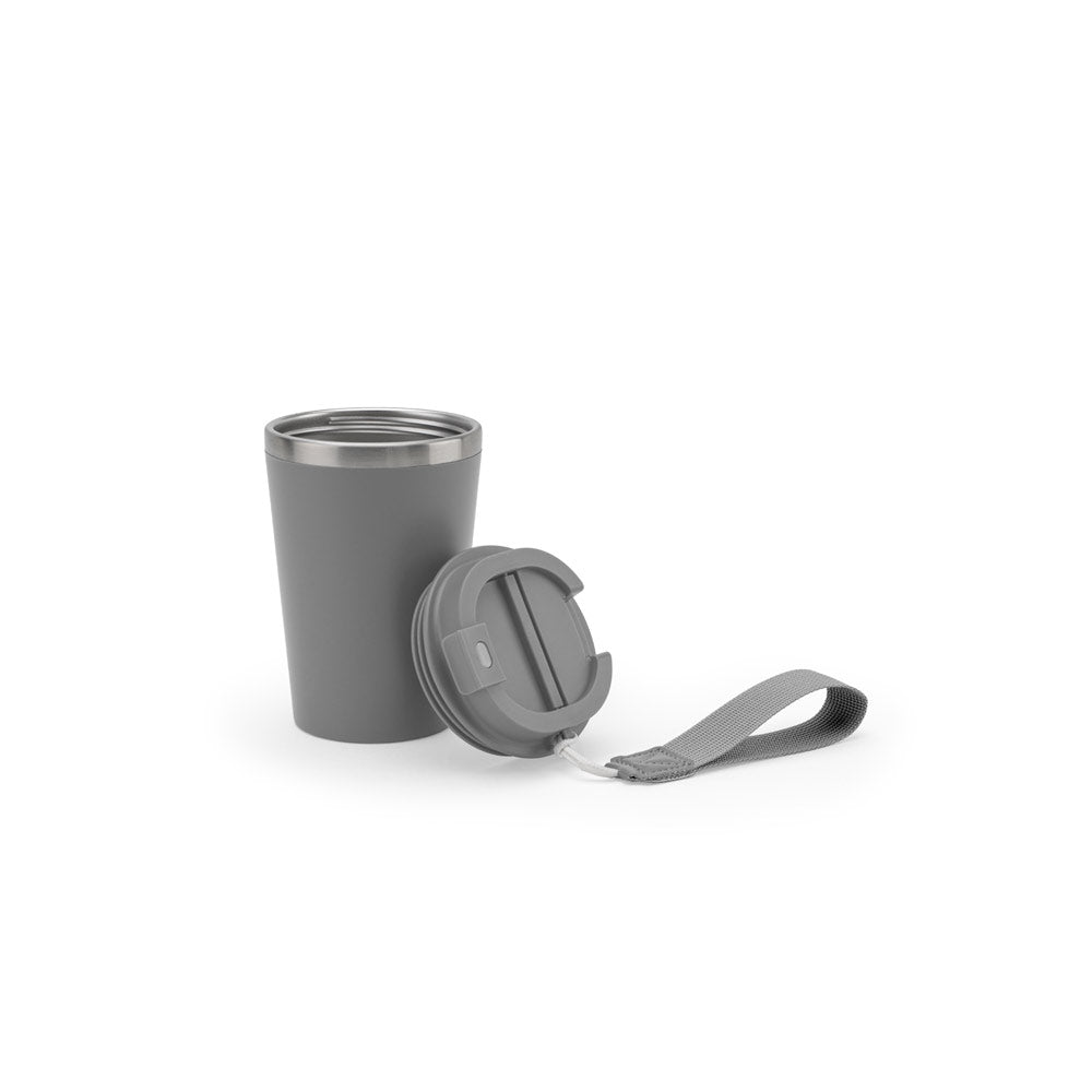 Spitz. Stainless Steel Travel Mug (90% Recycled) With Pp Outer Wall And Matte Finish 440 Ml