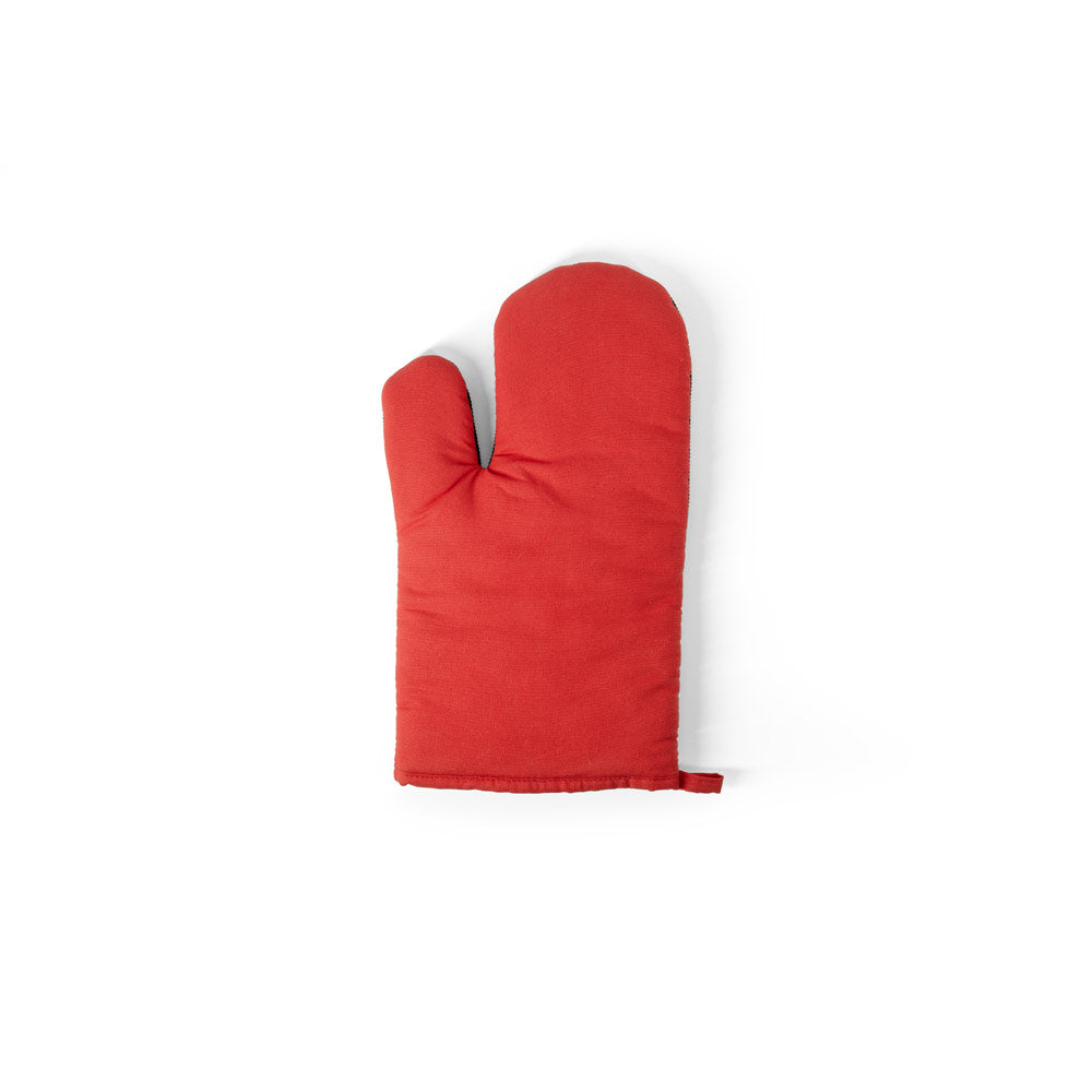 Lawson. 100% Cotton Oven Mitt With Silicone On One Side