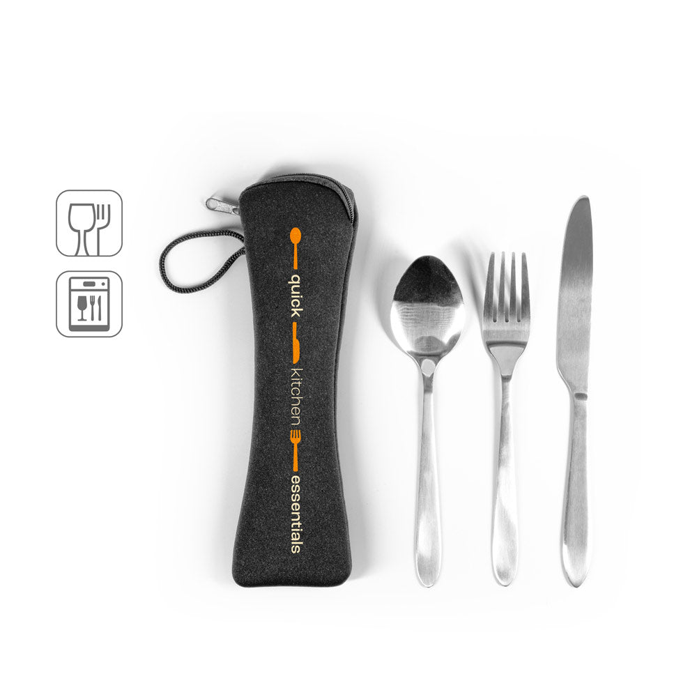 Wiley. 3-Piece Stainless Steel Cutlery Set