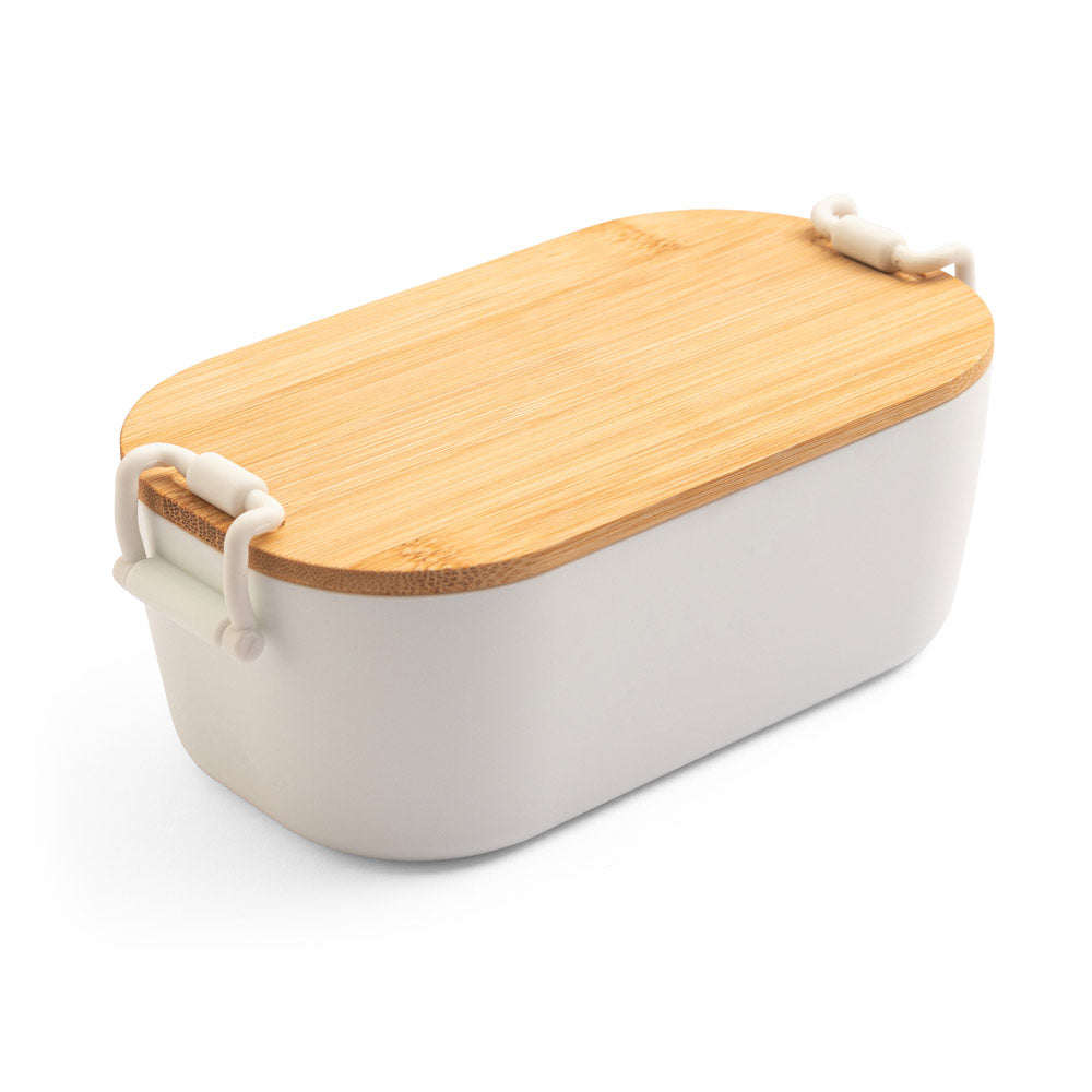 Mahleb. Airtight Pp Box With Bamboo Lid