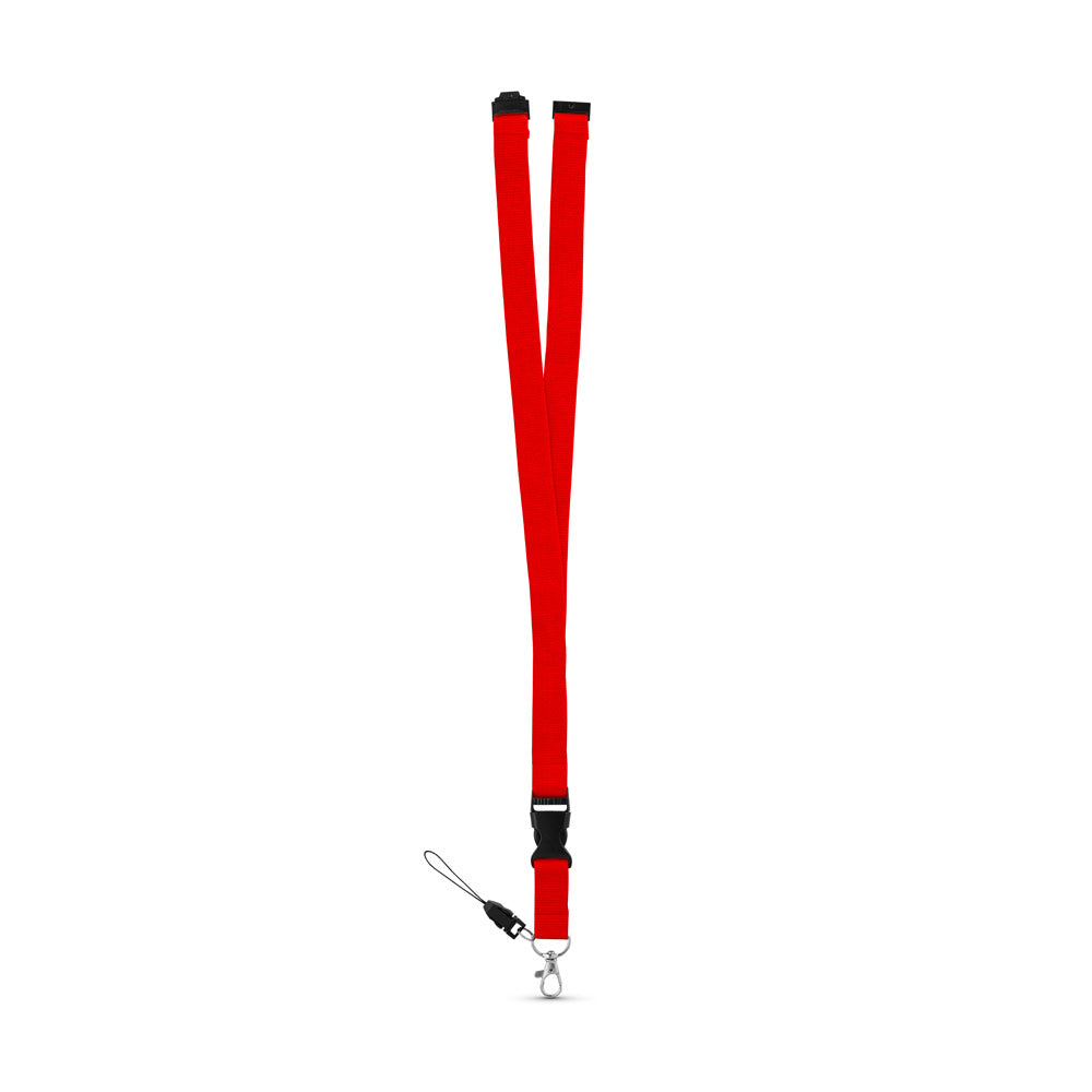 Murray. Polyester Lanyard With Metal Carabiner