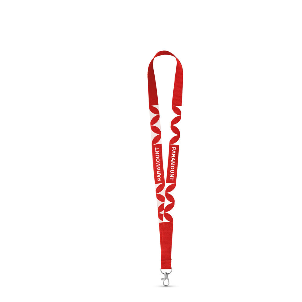 Lariat. Polyester Lanyard