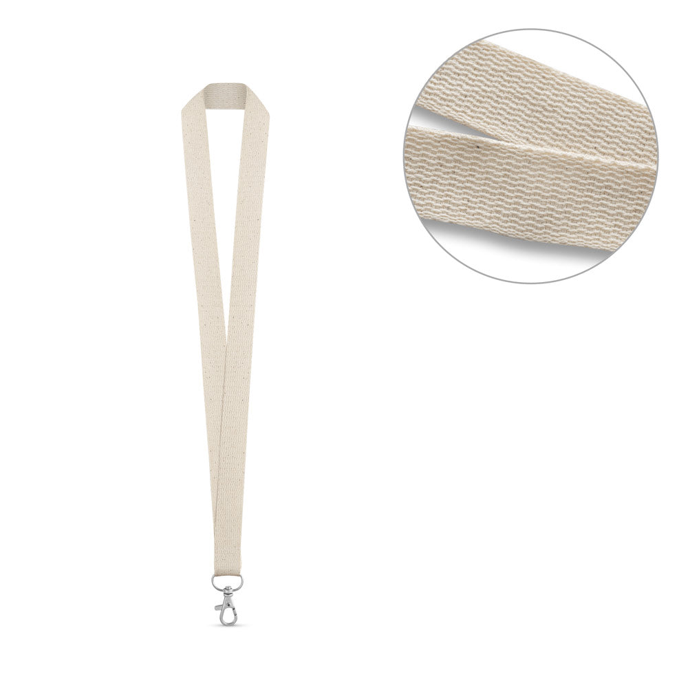 Heathrow. 100% Cotton Lanyard