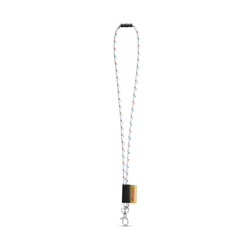 Mansfield. Set Lanyard Nautic Long (Ø 7 Mm) With Hook Trigger Snap 9 Mm And Safety Lock Ø 7 Mm