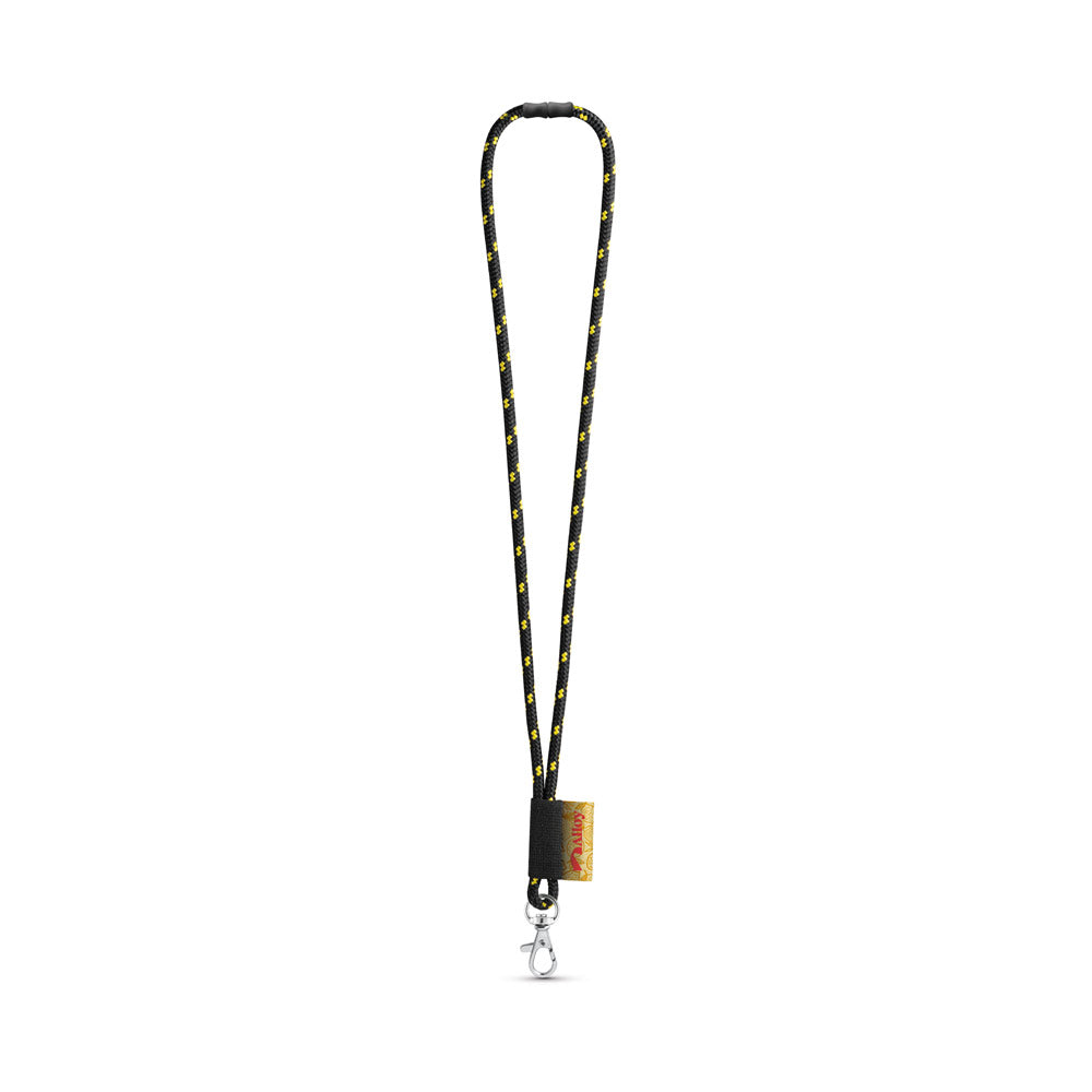 Mansfield. Set Lanyard Nautic Long (Ø 7 Mm) With Hook Trigger Snap 9 Mm And Safety Lock Ø 7 Mm