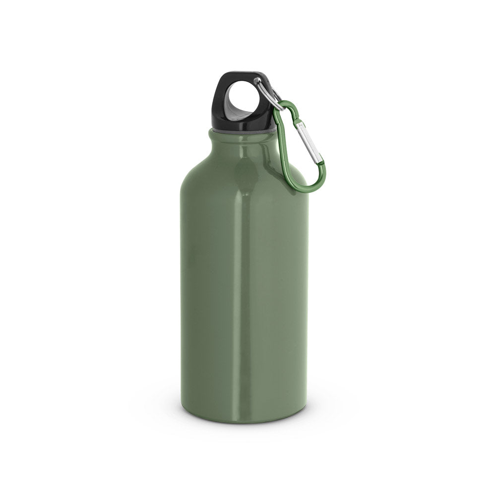 Landscape S. Aluminium Sports Bottle With Carabiner 400 Ml