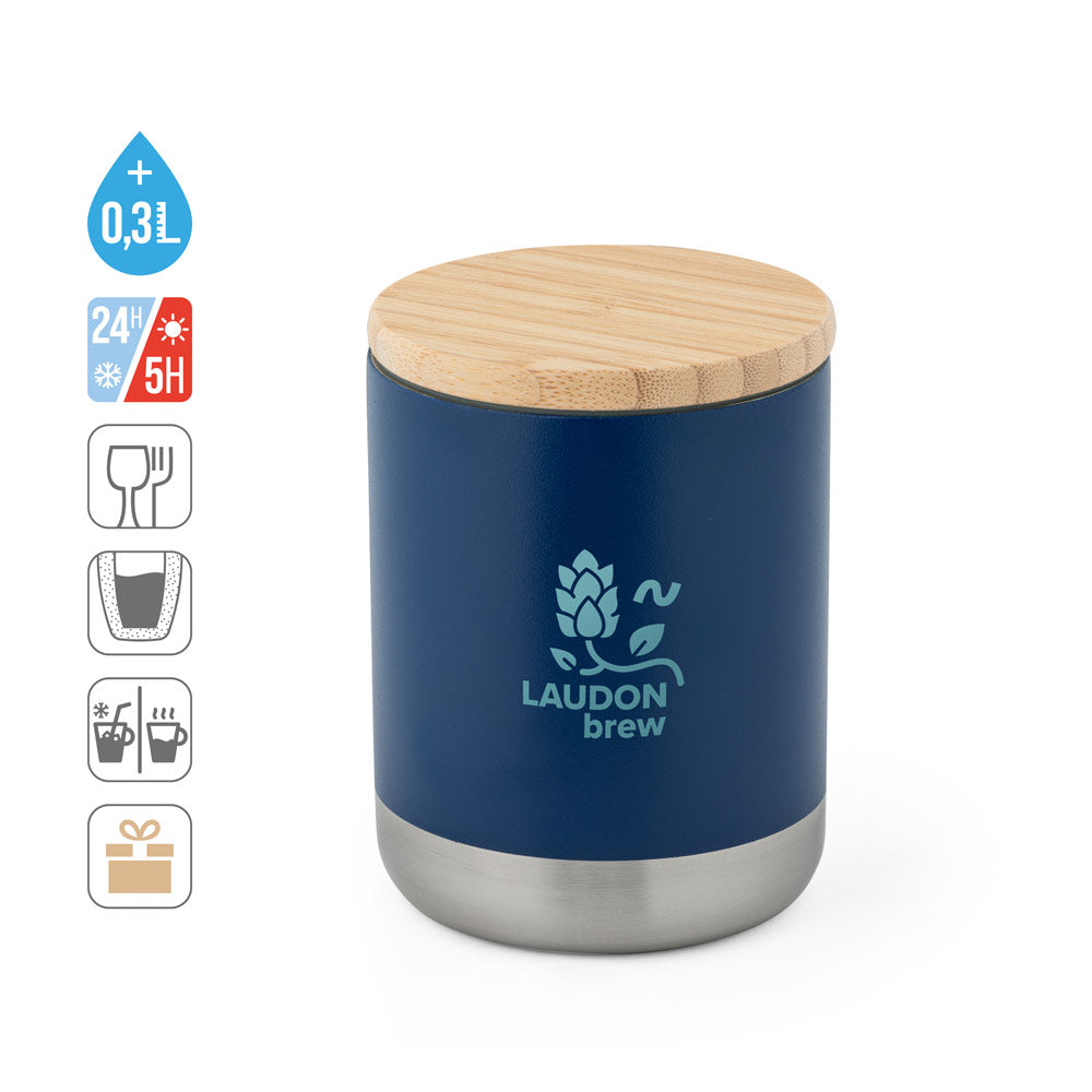 Norre Tumbler. Double Wall Stainless Steel (36% Recycled) Vacuum Cup 370 Ml