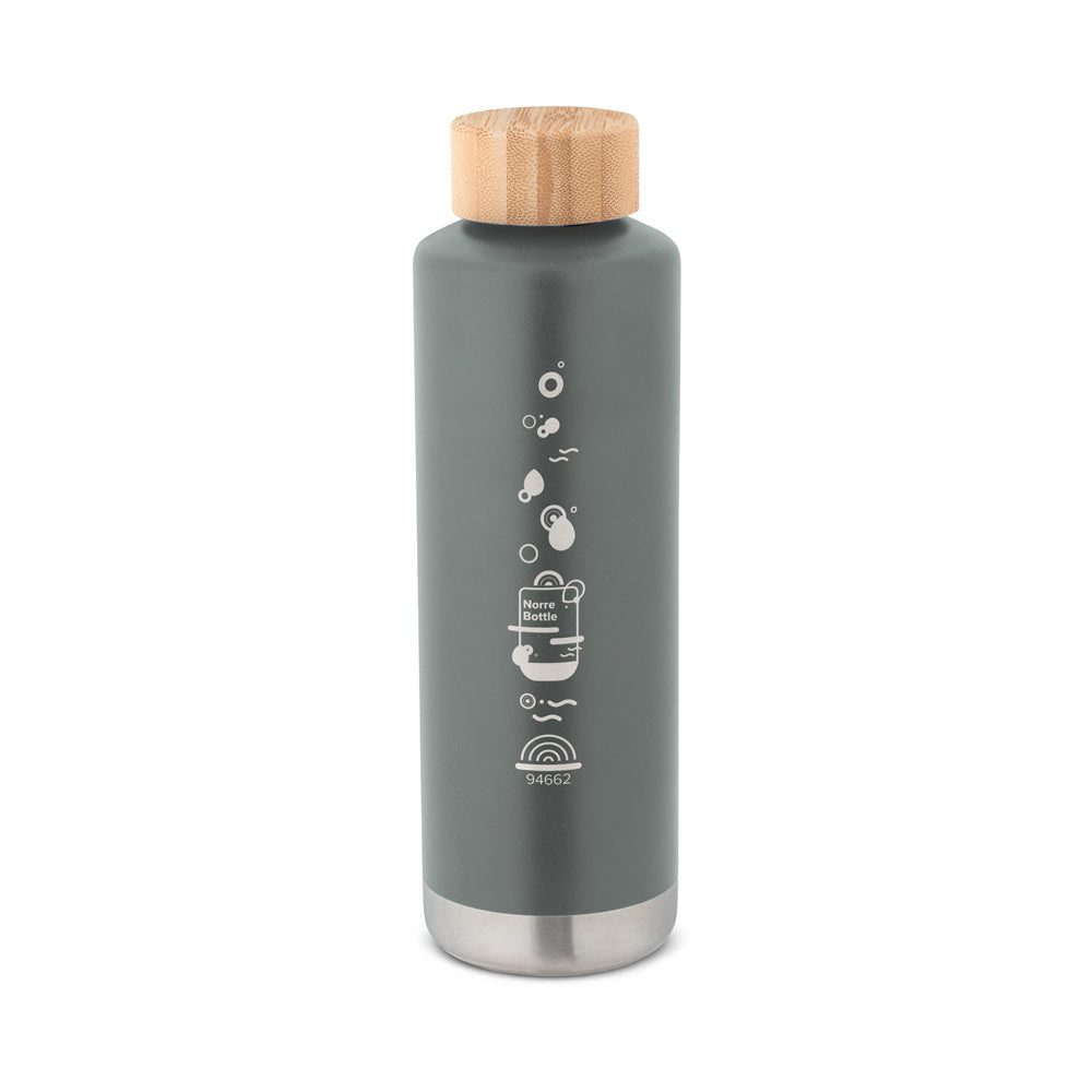 Norre Bottle. Double Wall Stainless Steel (36% Recycled) Vacuum Insulated Bottle 640 Ml