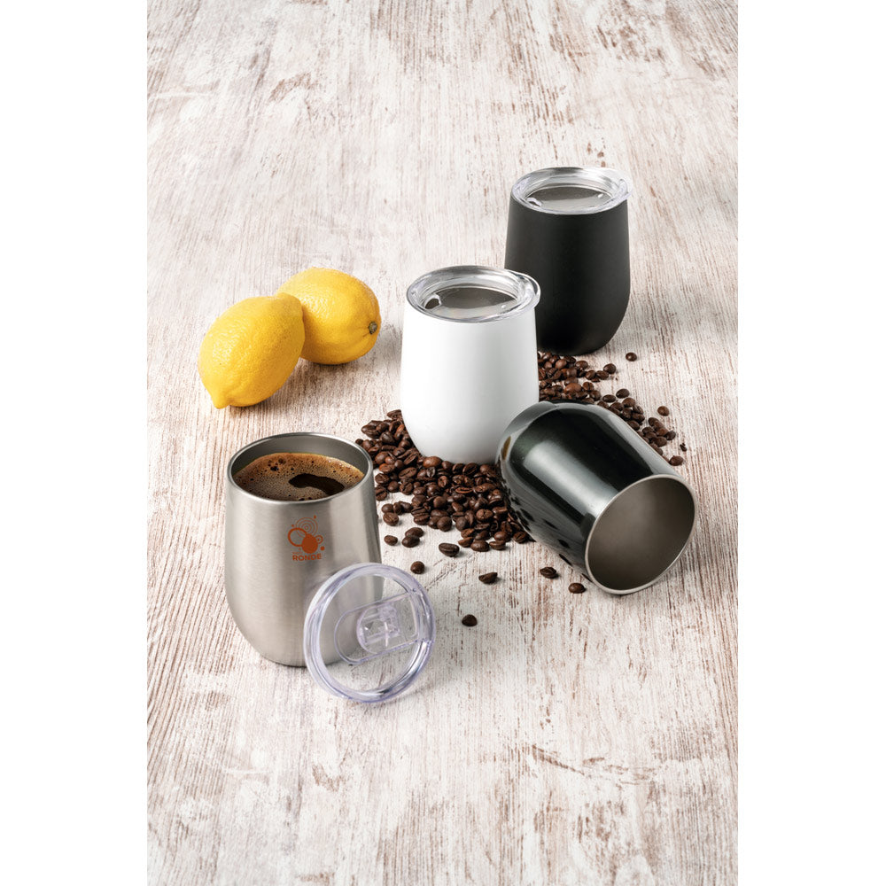 Ronde. Stainless Steel Travel Cup 400 Ml