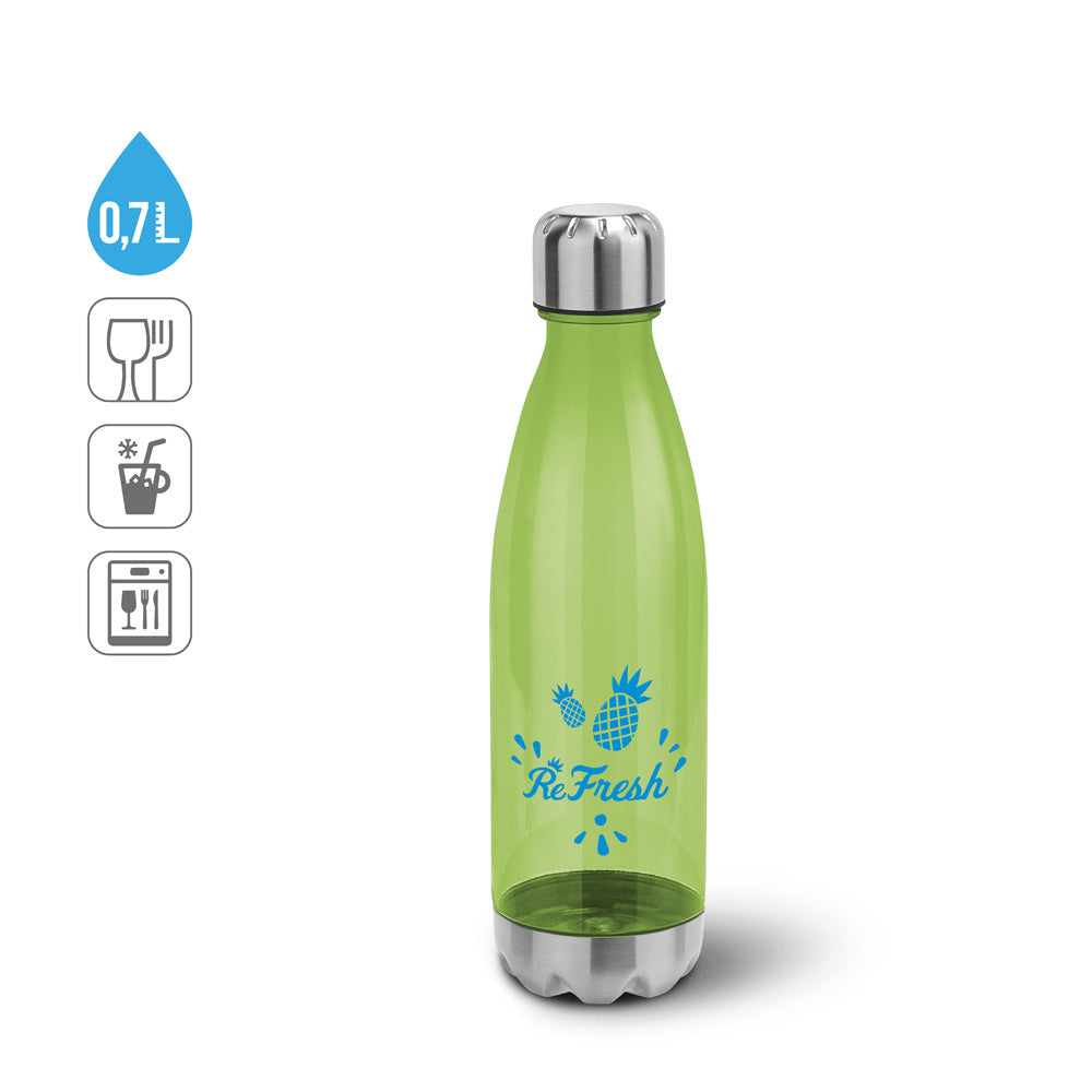 Ancer. As And Stainless Steel Sports Bottle 700 Ml