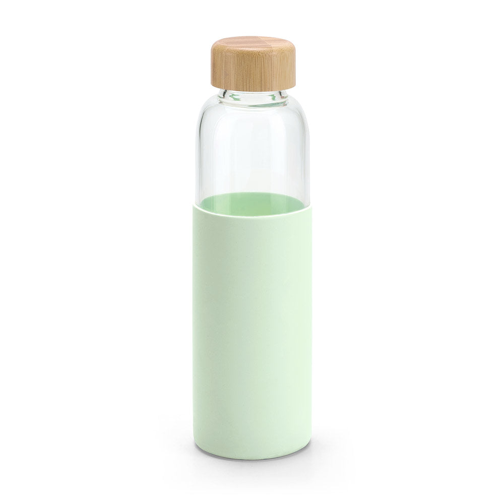 Dakar. Bamboo And Borosilicate Glass Bottle 600 Ml