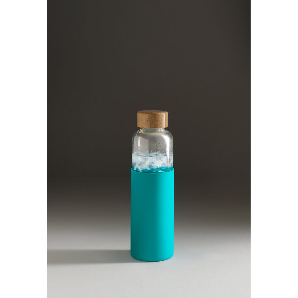 Dakar. Bamboo And Borosilicate Glass Bottle 600 Ml