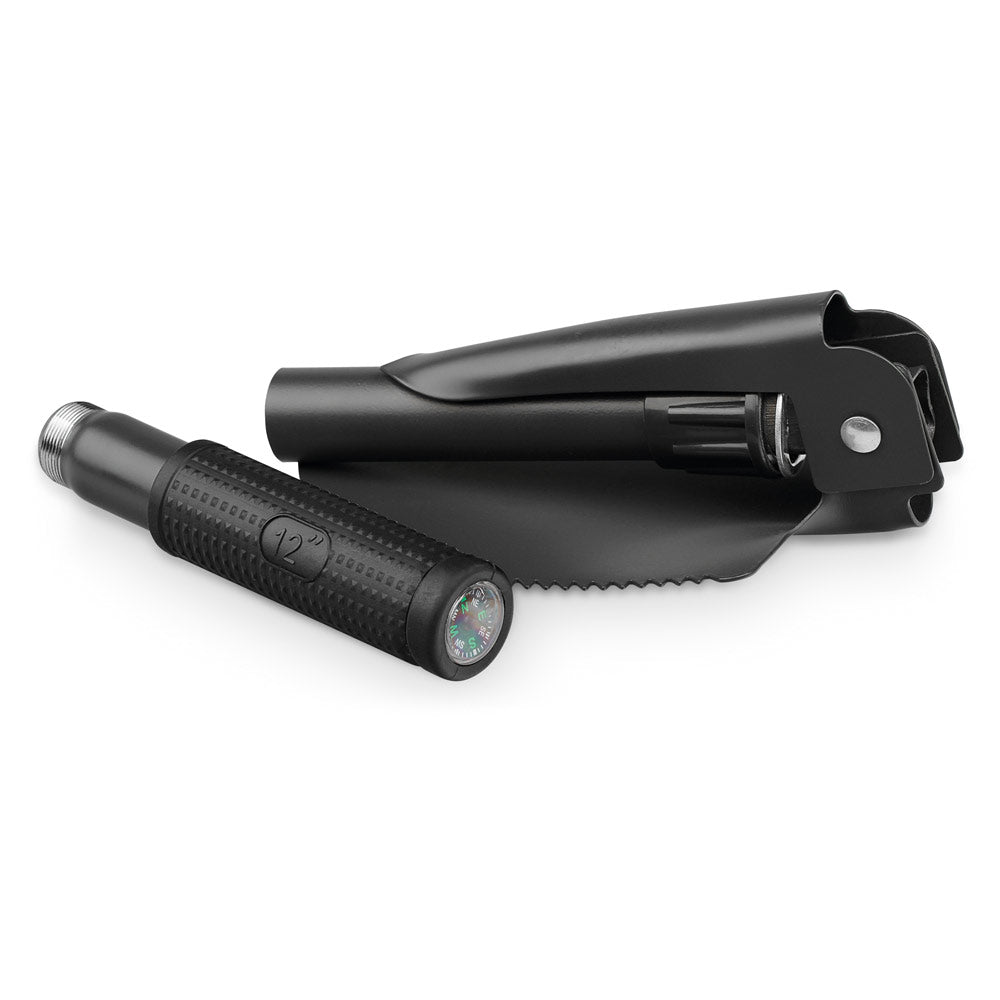 Dig. Metal Folding Shovel With Compass