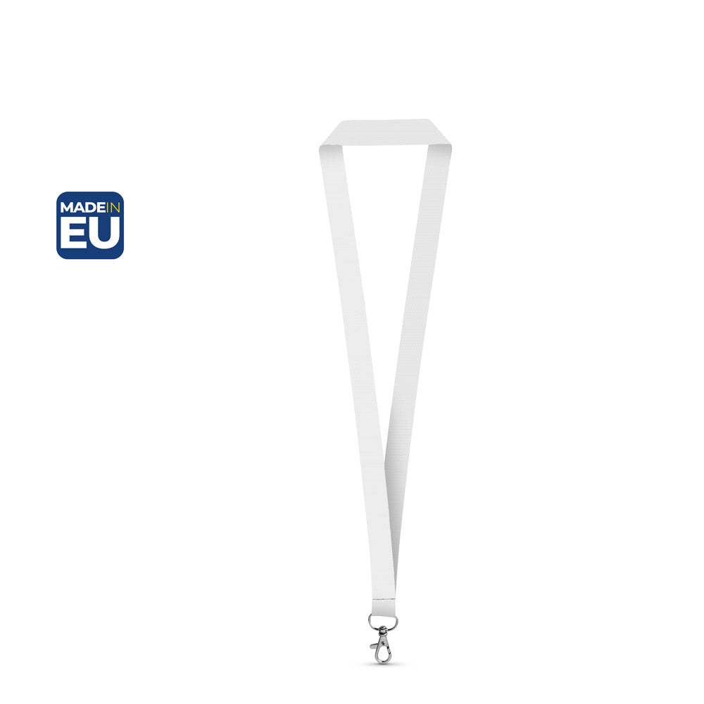 Windsor. Set Lanyard Sublimation Long Ii (20 Mm) In Recycled Polyester (100% Rpet) With Hook Trigger Snap 20 Mm