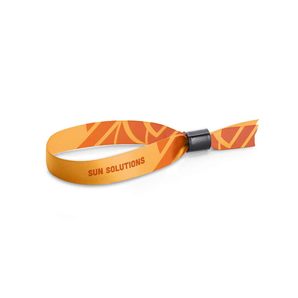 Hobart. Set Wristband Lanyard Sublimation Slim Ii (15 Mm) In Polyester With Safety Lock