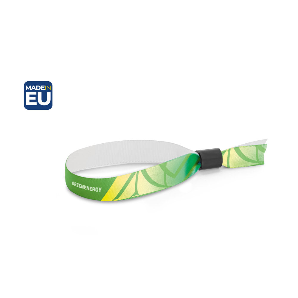 Mendoza. Set Wristband Lanyard Sublimation Slim I (15 Mm) In Polyester With Safety Lock