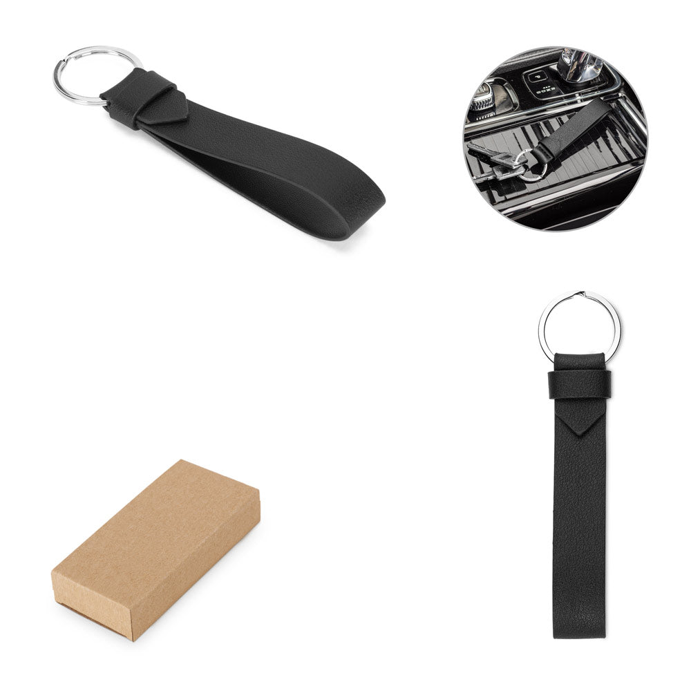 Watoe. Pu Keyring With Ring