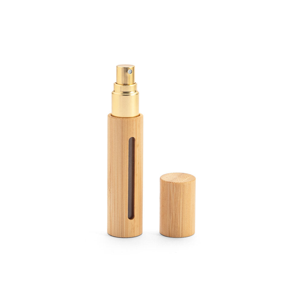 Reese. Refillable Perfume Atomizer With Natural Bamboo Casing