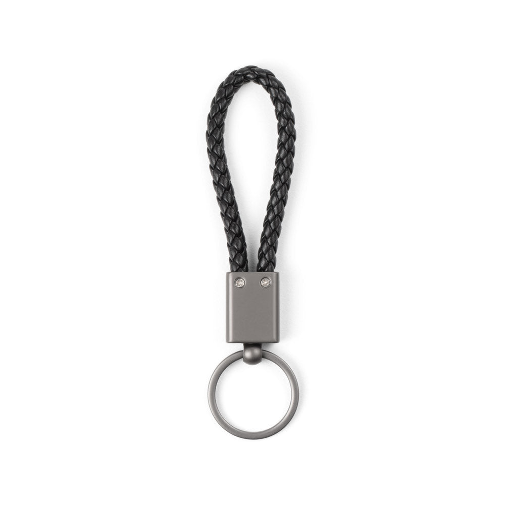 Ketchum. Rectangular Key Holder With Braided Polyester Cord (21% Recycled) And Polyurethane (79% Recycled)