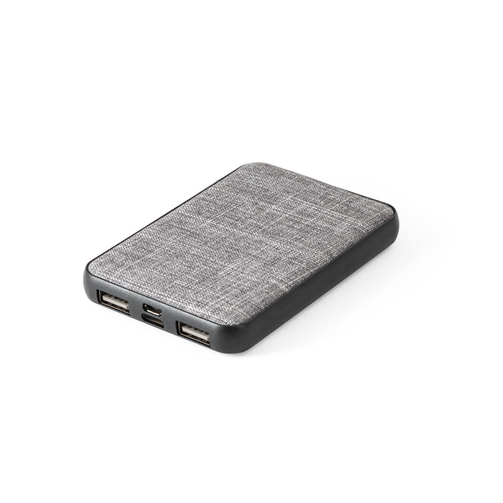 Renewal Battery. Power Bank 5.000 Mah In Recycled Pet (100% Rpet)