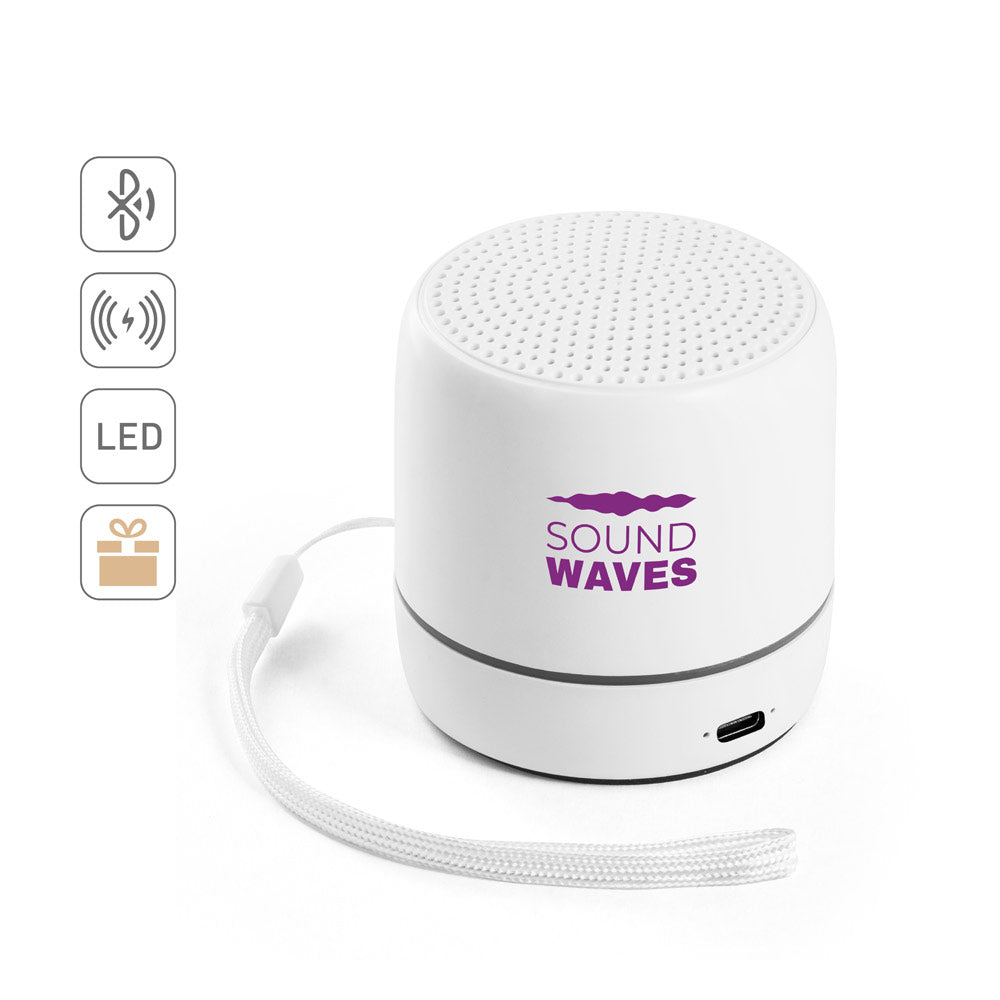 Turing. Portable 3W Speaker With 4 Hours Of Battery Life On Recycled Abs (100% Rabs)