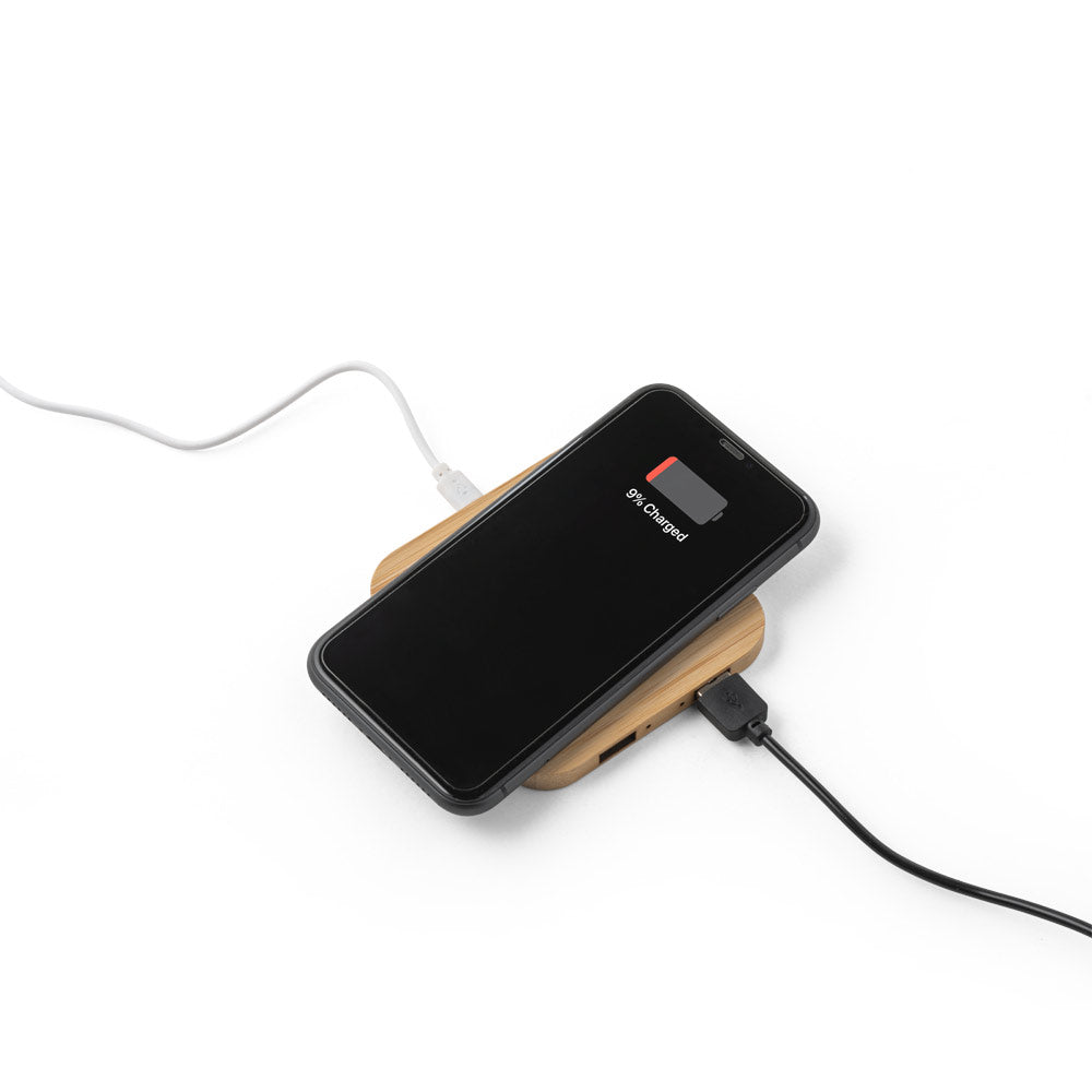 Dalton. Superfast 15W Bamboo Wireless Charger