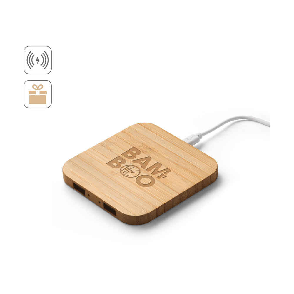 Dalton. Superfast 15W Bamboo Wireless Charger