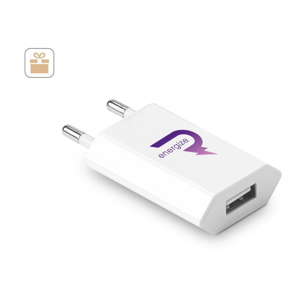 Woese. Power Adapter Usb-A 5W Made From Recycled Abs (100% Rabs)