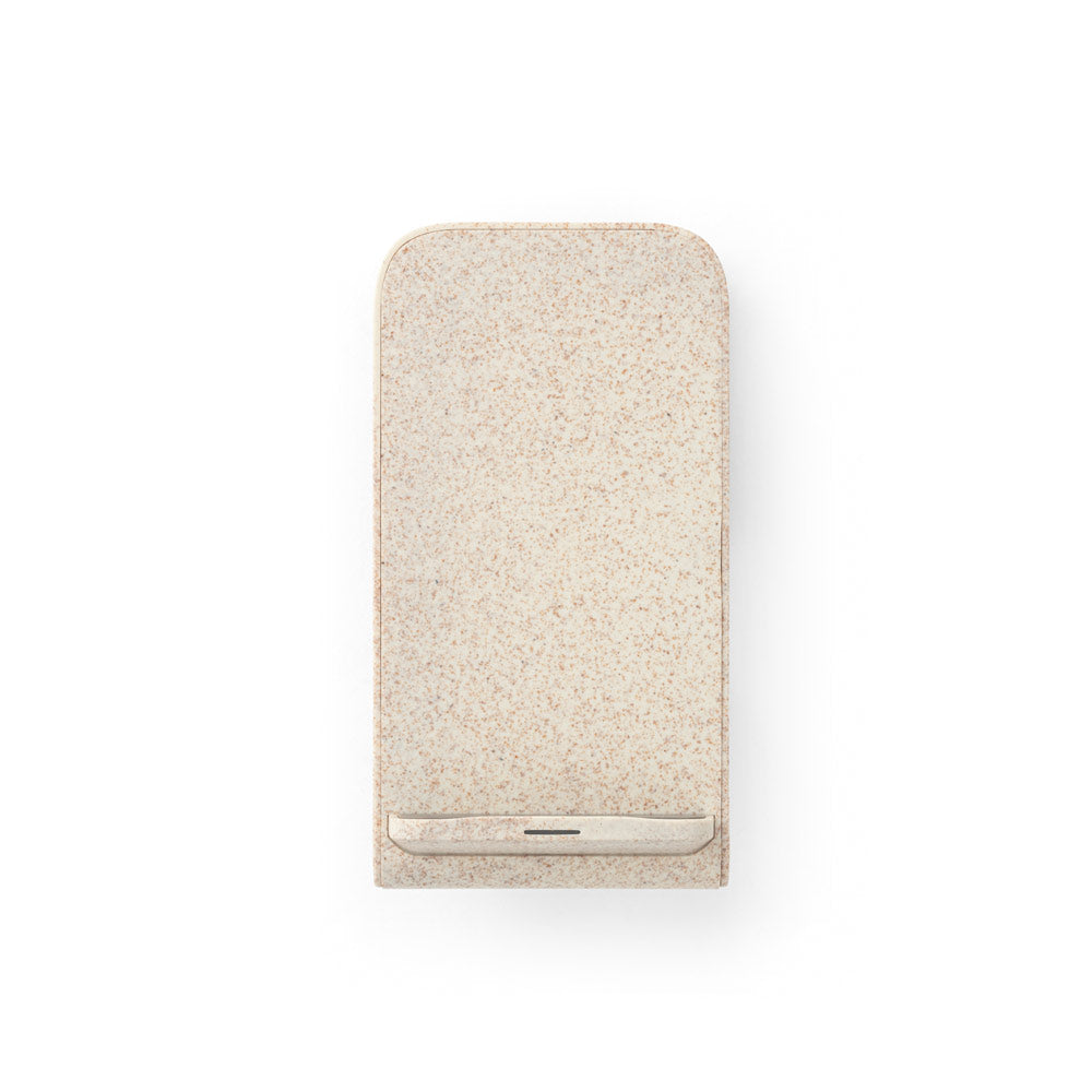 Englert. Smartphone Holder With 10W Fast Wireless Charger In Recycled Abs (70% Rabs) And Wheat Straw Fiber