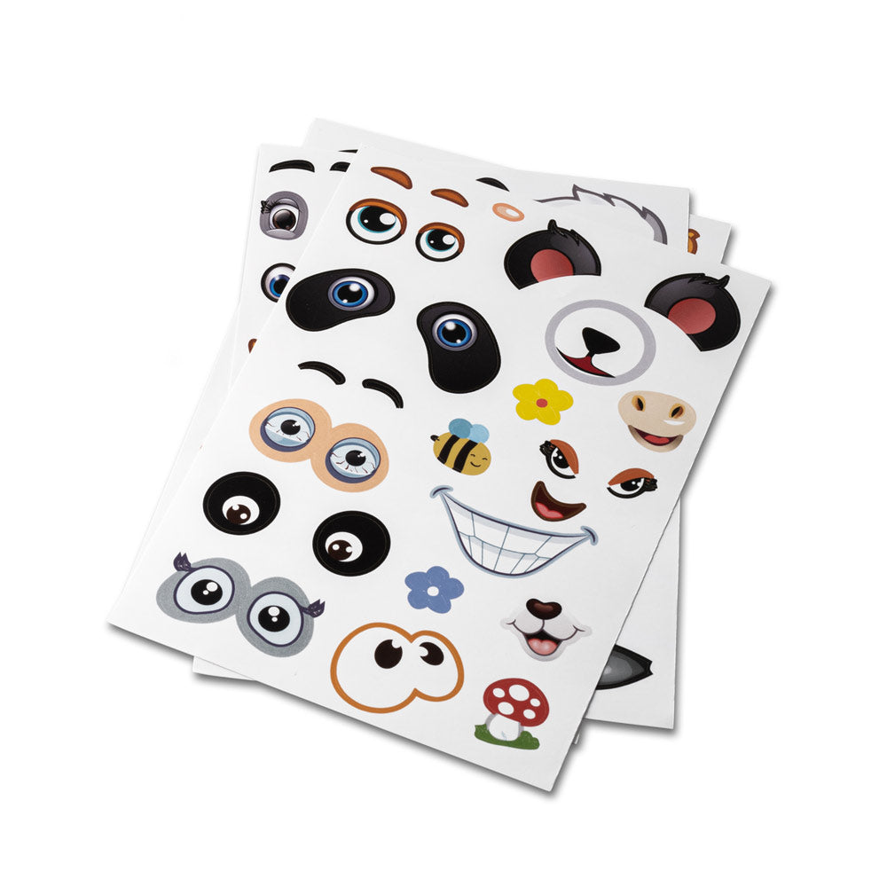 Madagascar. Sticker Set With Six Sheets