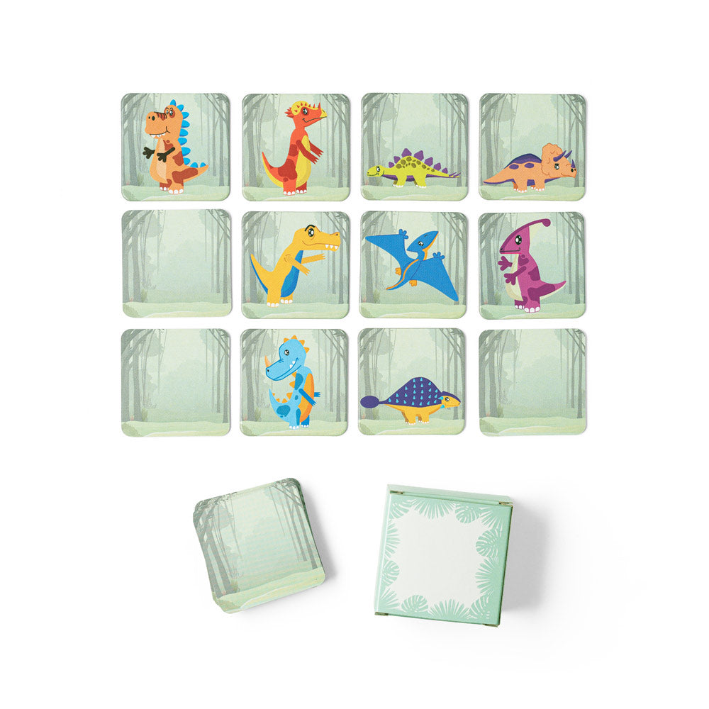 Triceratops. 20 Piece Memory Game