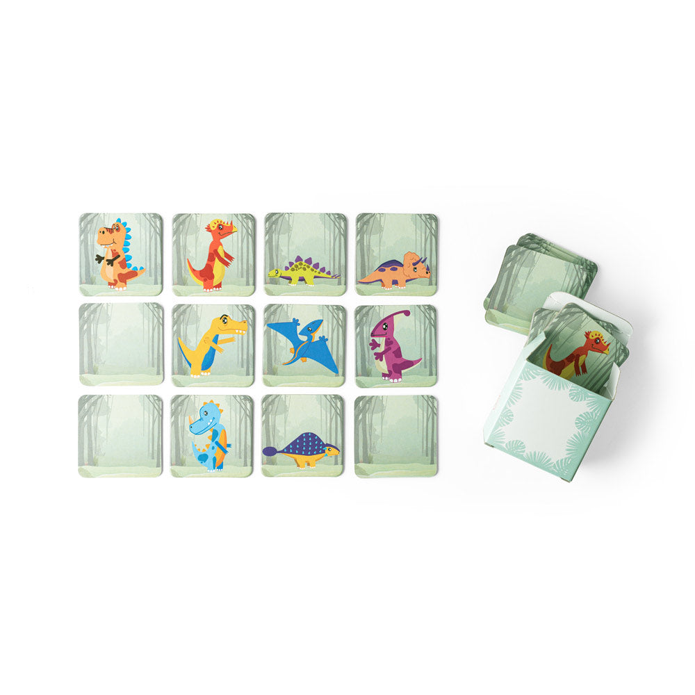 Triceratops. 20 Piece Memory Game