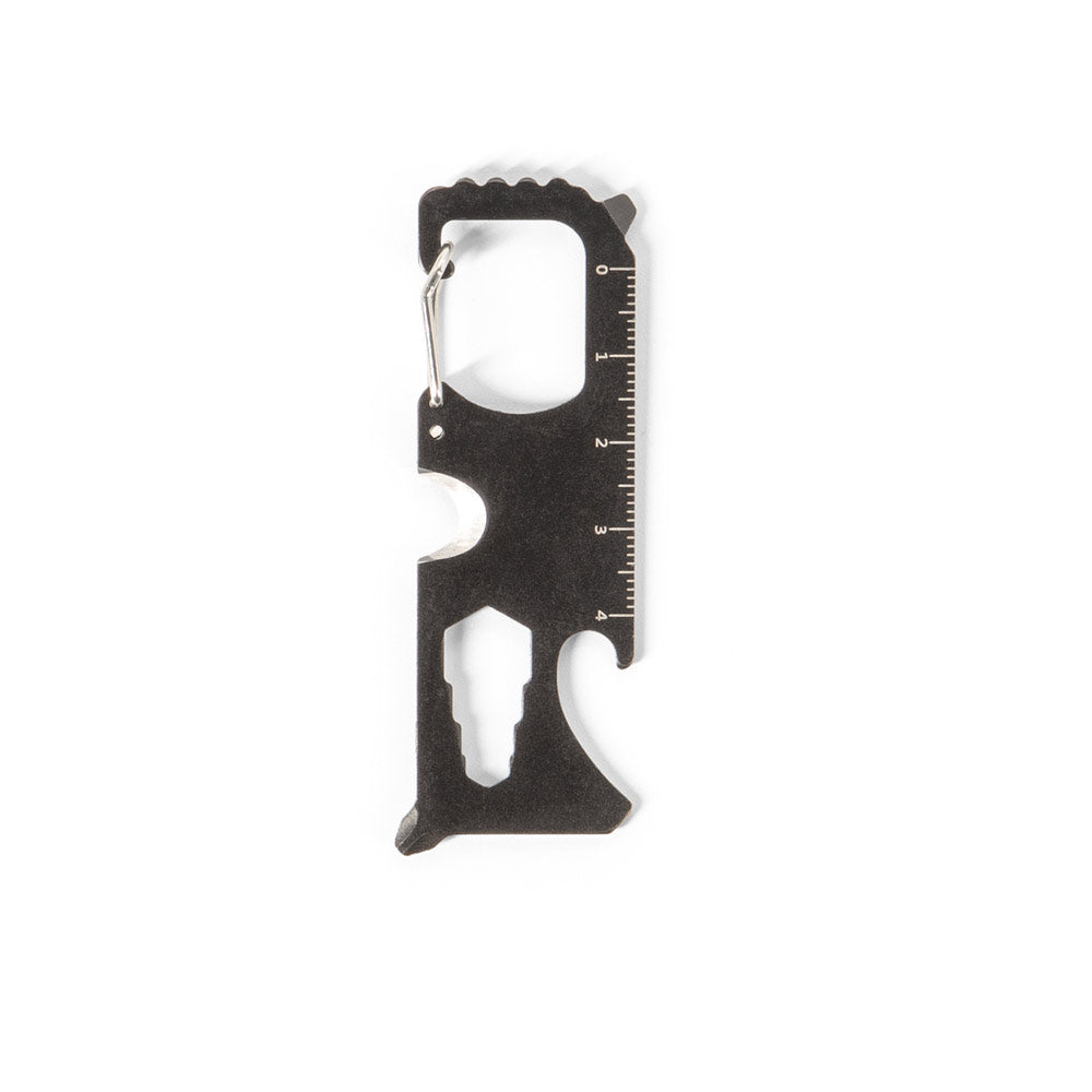 Screwy. Stainless Steel Multifunction Card With 8 Functions