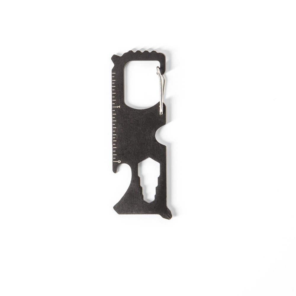 Screwy. Stainless Steel Multifunction Card With 8 Functions