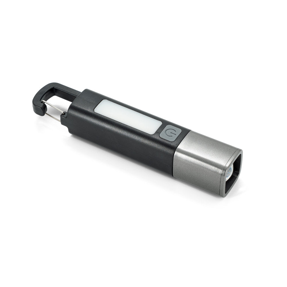 Wiggins. Abs Torch, With A 2 W Led Light (53 Lumens) At The Front And A Cob Light (53 Lumens) At The Top