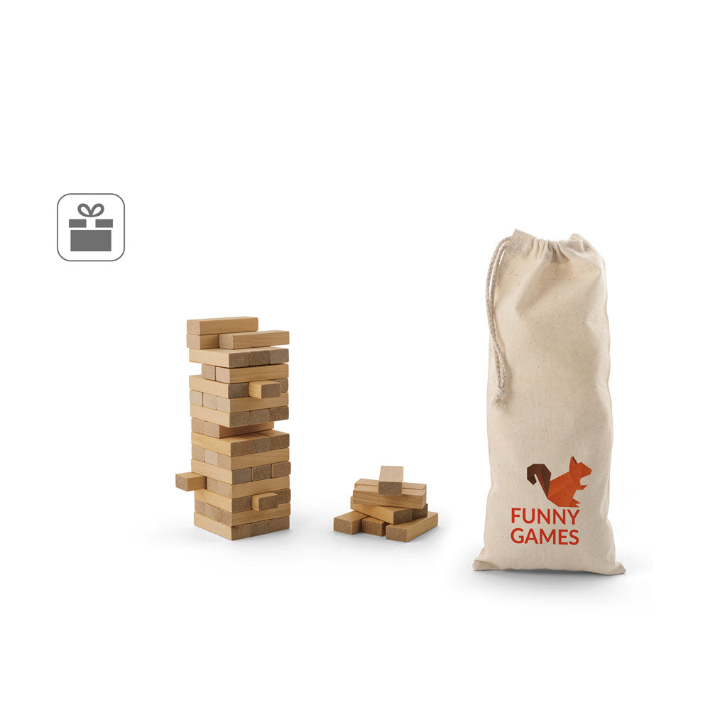 Flik. Wooden Game With 54 Pieces