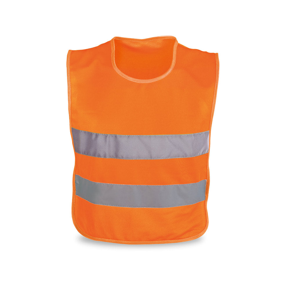 Mike. 100% Polyester Reflective Kids’ Vests