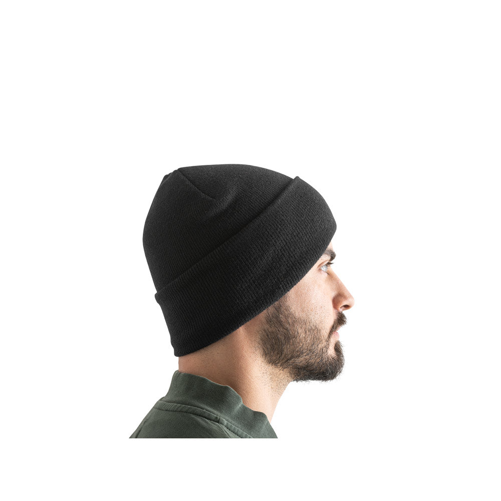 Carl. Recycled Polyester (100% Rpet) Double-Layered Soft Knit Unisex Beanie