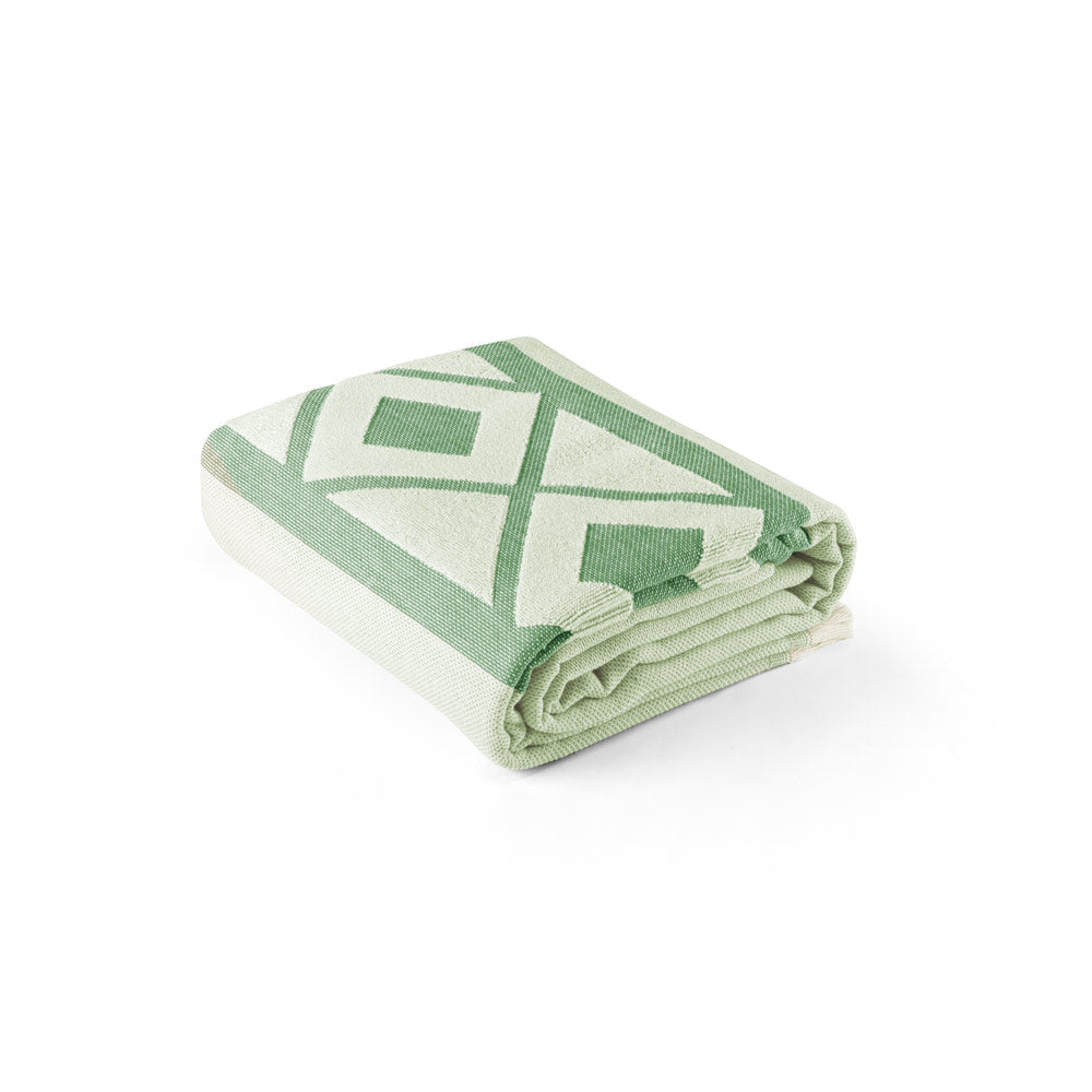 Malek. Multifunctional Bath Towel (350G/M²) Made Of Light And Resistant Cotton (85%) And Recycled Cotton (15%)