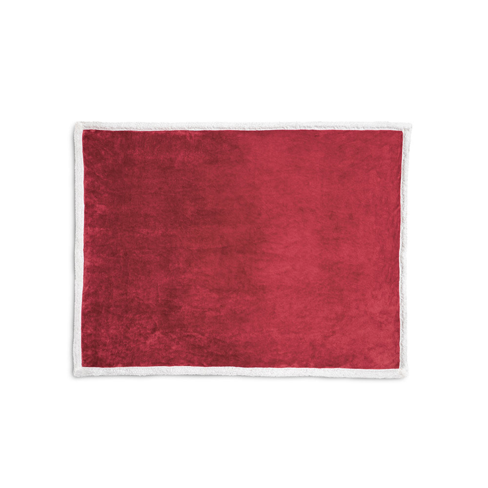 Heiden. Reversible Fleece Blanket (190 G/M²) With Satin Ribbon And Personalised Card