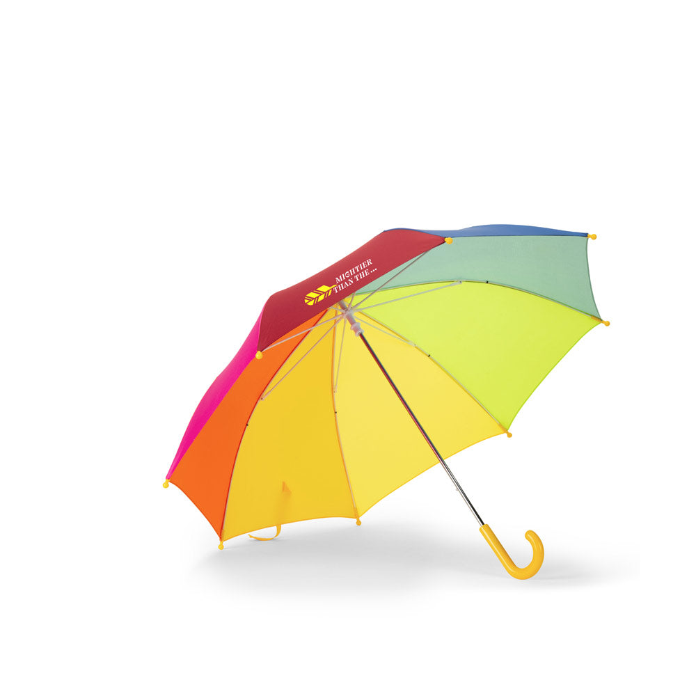 Olivia. 19" Kids Colorful Umbrella In 190T Polyester