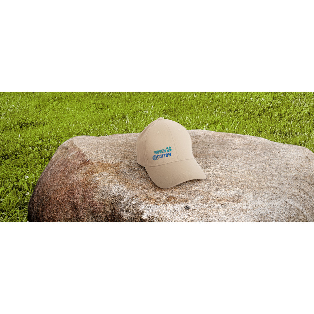 Nathan. 100% Cotton Cap (260 G/M²) With 6 Panels