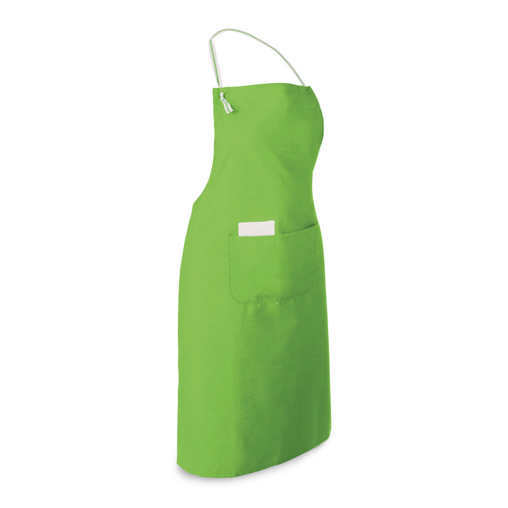 Chives. Apron In Cotton And Polyester (150 G/M²)